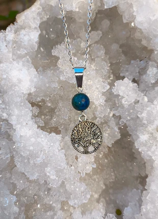 Collier Arbre de Vie en Chrysocolle Lapis Lazuli, marke: Fait Main, zustand: Neu, 8,00 €, 9,10 € inklusive Vinted-Käuferschutz
