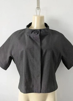 Veste grise courte - Caroll - taille 40, merk: Caroll, staat: Heel goed, maat: L / 40 / 12, € 15,00, € 16,45 inclusief Kopersbescherming Pro