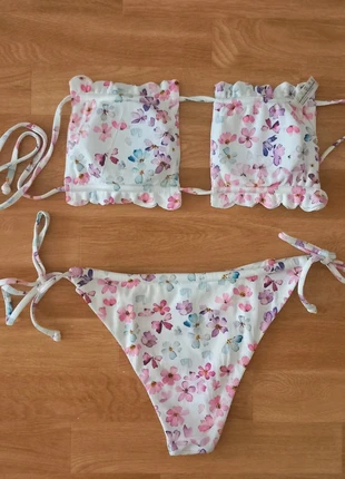 Ensemble de maillot de bain 2 pièces / bikini fleuris - Zaful 38, brand: Zaful, condizioni: Ottime, taglia: M / IT 42 / EU 38, €10.00, €11.20 include la Protezione acquisti