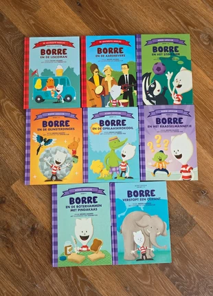 8x boekjes Borre leesclub, group 1/2, marque: borre leesclub, état: Neuf sans étiquette, taille: 4 ans / 104 cm, 8,00 €, 9,10 € Protection acheteurs incluse