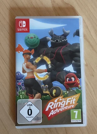 Ring Fit Adventure für Nintendo Switch – nur das Spiel, staat: Heel goed, € 22,00, € 23,80 inclusief Kopersbescherming