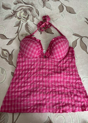 Neckholder top Pink, merk: Sonstiges, staat: Heel goed, maat: S / 36 / 8, € 15,00, € 16,45 inclusief Kopersbescherming