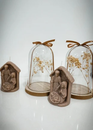 Box Bougies en fleur éternelles - croix Jesus béni blessed - crèche de Noël, marca: la maison des bougies, estado: Novo com etiquetas, €8.00, €9.10 inclui Proteção do Comprador