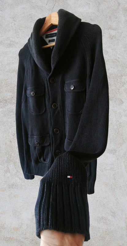 Cárdigan azul marino Tommy Hilfiger Jacket Talla M