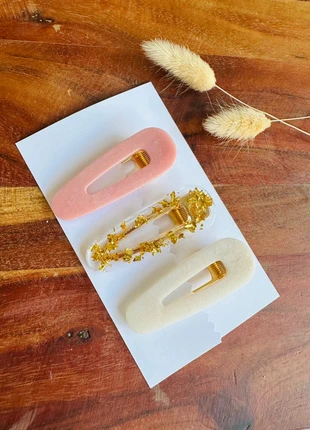 Lot 3 barrettes à cheveux, marque: c-a-lylie, état: Très bon état, 15,00 €, 16,45 € Protection acheteurs (Pro) incluse