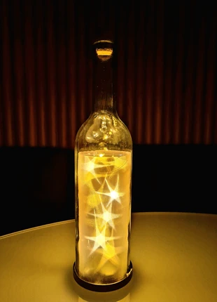 Décoration lumineuse en forme de bouteille, condition: New without tags, €6.00, €7.00 includes Buyer Protection