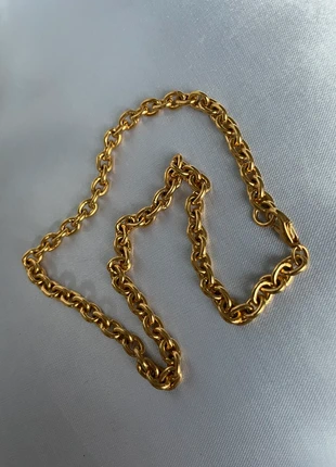 Chaîne choker doré petites mailles, condition: Very good, €55.00, €58.45 includes Buyer Protection Pro