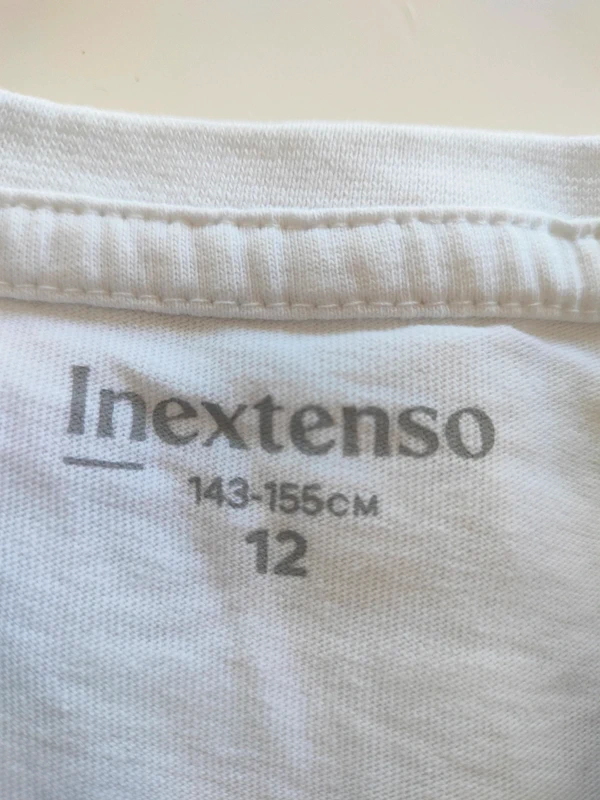 T-shirt blanc In extenso 12ans - photo numéro 2