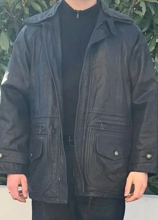 Veste En Cuir De Vachette Redskins L Noir Blouson Vintage Retro Old Money Y2k, merk: Redskins, staat: Heel goed, maat: L, € 190,00, € 200,20 inclusief Kopersbescherming Pro