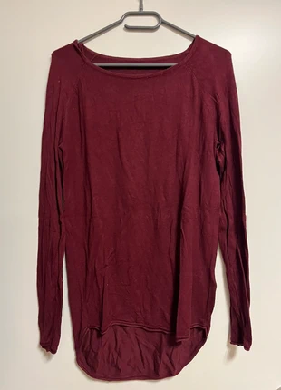 dunkelroter langer Pullover, marque: ONLY, état: Très bon état, taille: XS / 34 / 6, 3,00 €, 3,85 € Protection acheteurs incluse