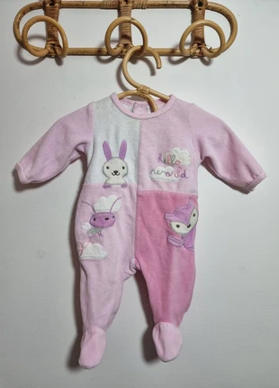 Pyjama en velours - Tex - 1 mois., brand: TEX, condition: Very good, size: Up to 1 month / 50 cm, €1.85, €2.64 includes Buyer Protection Pro