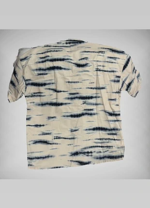 Camisa vaquera de rayas zara colores pasteles crema con rayas azules, marque: Bershka, état: Très bon état, taille: M, 7,00 €, 8,05 € Protection acheteurs incluse