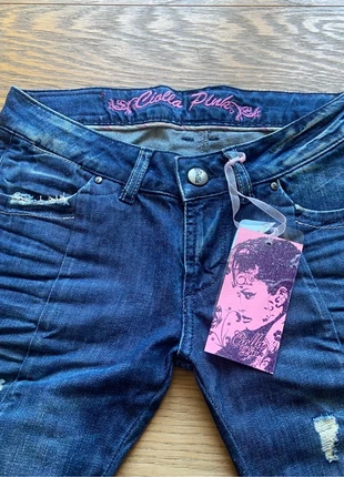 ciolla pink very low rise skinny jeans size 26/34, marke: vitange y2k, zustand: Sehr gut, größe: XXXS / 30 / 2, 20,00 €, 21,70 € inklusive Vinted-Käuferschutz