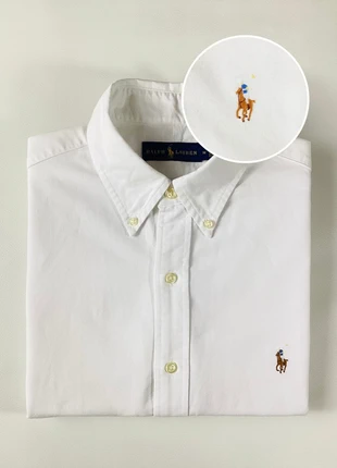 Chemise homme Ralph Lauren blanche en coton taille M, neuve, brand: Ralph Lauren, condizioni: Nuovo senza cartellino, taglia: M, €45.00, €47.95 include la Protezione acquisti