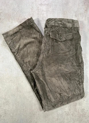 Pantalon En Velours Côtelé / Corduroy dressbarn olive cotelee, coupe taille 12, marque: Vintage Dressing, état: Très bon état, taille: XXL / 44 / 16, 7,00 €, 8,05 € Protection acheteurs (Pro) incluse