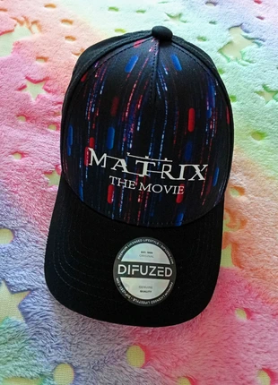 Casquette Film Cinéma Matrix, marke: DIFUZED, zustand: Neu, mit Etikett, größe: Einheitsgröße, 8,00 €, 9,10 € inklusive Vinted-Käuferschutz