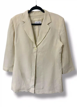 Blazers Gerard Darel Beige/Jaune Taille 40 (M), marque: Gerard Darel, état: Très bon état, taille: M / 38 / 10, 12,00 €, 13,30 € Protection acheteurs incluse