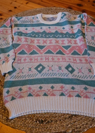 Vintage Woll Swaeater Pastel 90er, marke: Vintage Dressing, zustand: Sehr gut, größe: S / 36 / 8, 30,00 €, 31,70 € inklusive Vinted-Käuferschutz