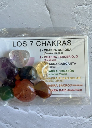 Piedras auténticas de Brasil 7 Chakras, marque: Energie, état: Neuf sans étiquette, 9,00 €, 10,15 € Protection acheteurs incluse