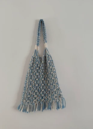 Sac de plage en macramé, brand: L’atelier Nine, condizioni: Nuovo con cartellino, €25.00, €26.95 include la Protezione acquisti