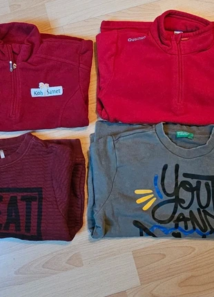 Lot sweats et polaires 6 ans, marque: United Colors of Benetton, état: Bon état, taille: 6 ans / 116 cm, 5,00 €, 5,95 € Protection acheteurs incluse