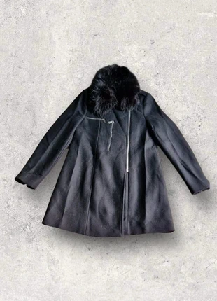 Caban manteau laine noir Zara col fausse fourrure taille L ou 40 neuf, marca: Zara, estado: Nuevo con etiquetas, tamaño: L / 40 / 12, 50,00 €, 53,20 € Protección al comprador incluida