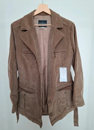🤎Veste Epicea en Velours Marron – Pièce Chic, Ceinturée & Intemporelle, marke: Epicea, zustand: Neu, mit Etikett, größe: S, 56,00 €, 59,50 € inklusive Vinted-Käuferschutz