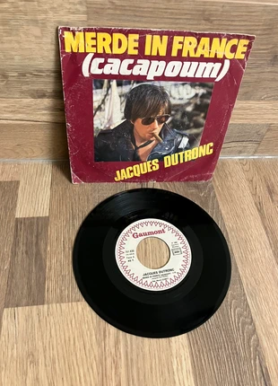 Vinyle 45 tours-Jacques Dutronc-Merde in France(cacaboum), estado: Bueno, 2,00 €, 2,80 € Protección al comprador incluida