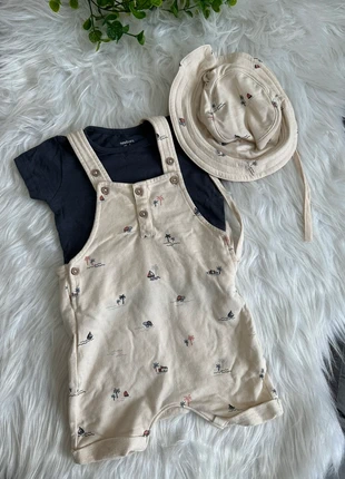 Mooie setje tuinbroekje, shirt en zonnen hoedje maat 68, marca: C&A, estado: Muy bueno, tamaño: 6-9 meses / 68 cm, 3,00 €, 3,85 € Protección al comprador incluida