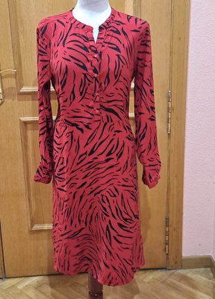 Vestido animal print rojo cebra rock, état: Très bon état, taille: L / 40 / 12, 13,95 €, 15,35 € Protection acheteurs incluse