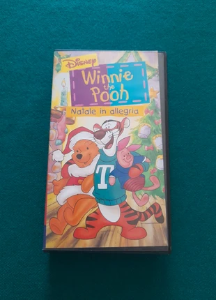 Cassetta vhs Disney Winnie the Pooh Natale in allegria, staat: Goed, € 5,00, € 5,95 inclusief Kopersbescherming