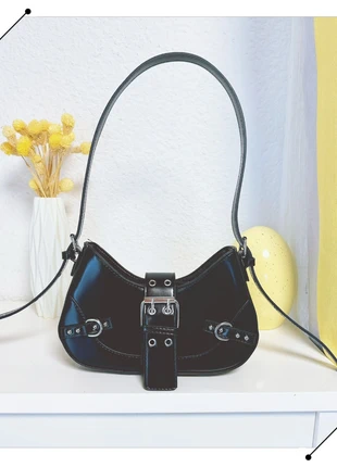 Sac à main épaule bandoulière noire, marke: Paolo Bags, zustand: Sehr gut, 28,90 €, 31,05 € beinhaltet Vinted-Käuferschutz Pro
