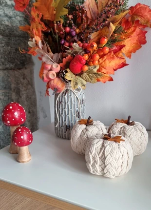 Zucche decorative in corda, brand: Home Creation, condizioni: Nuovo senza cartellino, €15.00, €16.45 include la Protezione acquisti