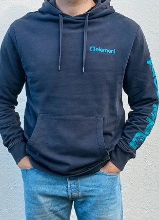 Sweat à capuche bleu marine - Element - M - Bon état, marca: Element, estado: Bom, tamanho: M, €10.00, €11.20 inclui Proteção do Comprador