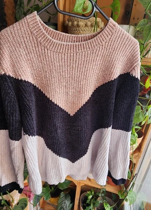 Pull noir, blanc et beige – Taille 5 – Bon état, marca: intermarché, estado: Muy bueno, tamaño: XL / 42 / 14, 4,00 €, 4,90 € Protección al comprador incluida