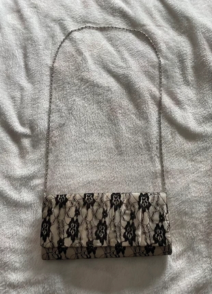 Lace Evening Clutch Bag, brand: The Unbranded Brand, condition: Very good, £5.99, £6.99 includes Buyer Protection