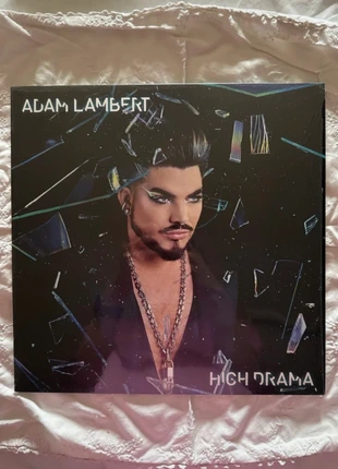 Adam Lambert ‘high drama’ black vinyl record, condition: Very good, £10.00, £11.10 includes Buyer Protection