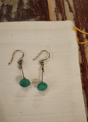 Boucles pendantes chrysoprase, marca: sansnom., estado: Muito bom, €8.00, €9.10 inclui Proteção do Comprador