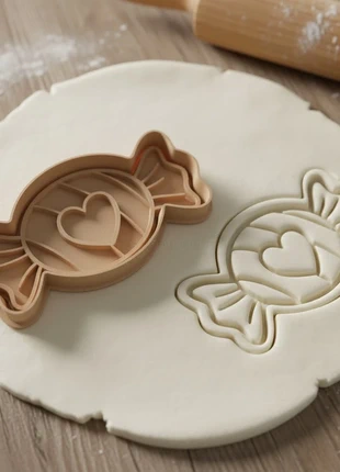 Emporte piece moule Candy Heart Cookie Cutter, marke: sans marque, zustand: Sehr gut, 3,00 €, 3,85 € beinhaltet Vinted-Käuferschutz Pro