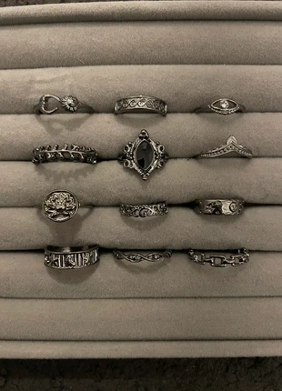 12 bagues (lot!, état: Très bon état, taille: 17,7 mm, 4,25 €, 5,16 € Protection acheteurs (Pro) incluse