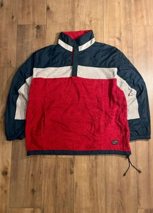 Polaire à scratch vintage cordons de serrage à la taille bleue blanche rouge XL marque Prefab 2000’s, marke: Vintage Dressing, zustand: Sehr gut, größe: XL, 25,00 €, 26,95 € inklusive Vinted-Käuferschutz