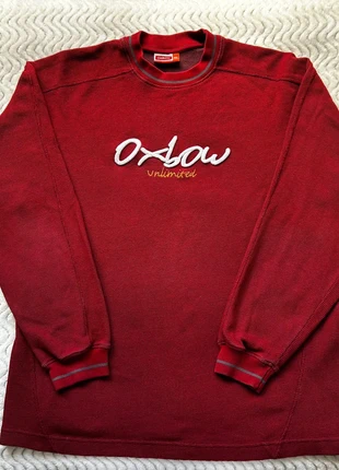 Crewneck pull ras de cou Oxbow 90's 2000 vintage Y2K Laine rouge bordeau taille XL, marke: Oxbow, zustand: Sehr gut, größe: XXL / 44 / 16, 29,00 €, 31,15 € inklusive Vinted-Käuferschutz