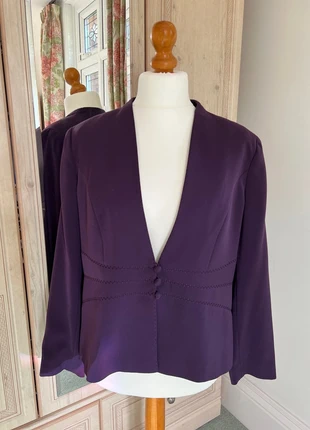 Jacques Vert Short Sleeved Jacket Size 16, brand: Jacques Vert, condition: Very good, size: XXL / 16, £5.00, £5.95 includes Buyer Protection