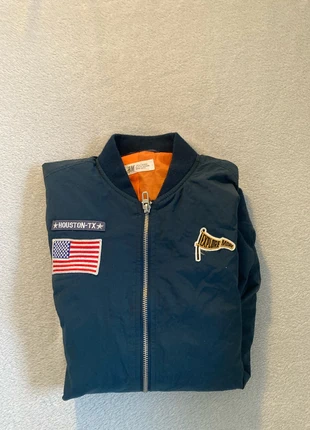 Bombers vintage bleu marine taille enfant, marca: H&M, estado: Muy bueno, tamaño: 13 años / 158 cm, 4,95 €, 5,90 € Protección al comprador incluida