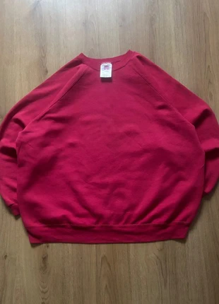 Sweat crewneck vintage Hanes rouge Taille XL, marca: Hanes, estado: Satisfatório, tamanho: XL, €12.90, €14.25 inclui Proteção do Comprador