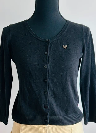 Supper schattig zwart Anjou vestje van Blutgeschwister, merk: Blutsgeschwister, staat: Heel goed, maat: M / 38 / 10, € 25,00, € 26,95 inclusief Kopersbescherming