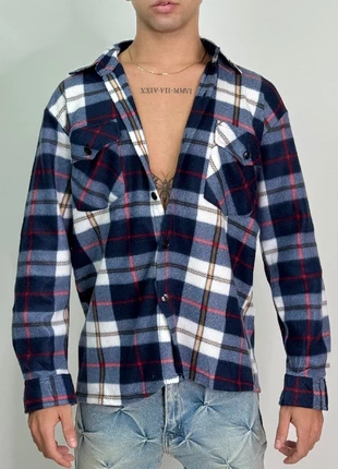 Camicia a quadroni in pile invernale, multicolore, 325, tg M. Nuovo con cartellino., brand: Camicia pile multicolore, condizioni: Nuovo senza cartellino, taglia: M, €9.49, €10.66 include la Protezione acquisti