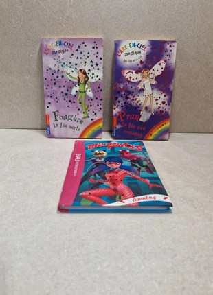 Lot de 3 livres 7/8 ans les sept fées et miraculous, estado: Bom, €2.00, €2.80 inclui Proteção do Comprador