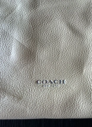 Coach cream / beige bag, brand: Coach, condition: Very good, $6.40, $7.42 includes Buyer Protection
