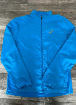 Veste Asics Running taille L bleu, marca: Asics, estado: Muito bom, tamanho: L, €44.99, €47.94 inclui Proteção do Comprador